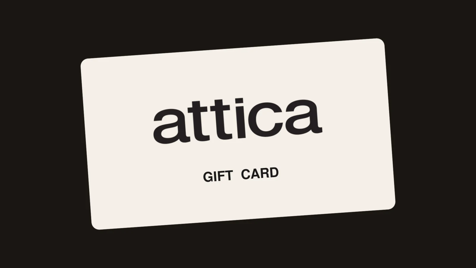 Attica गिफ्ट कार्ड