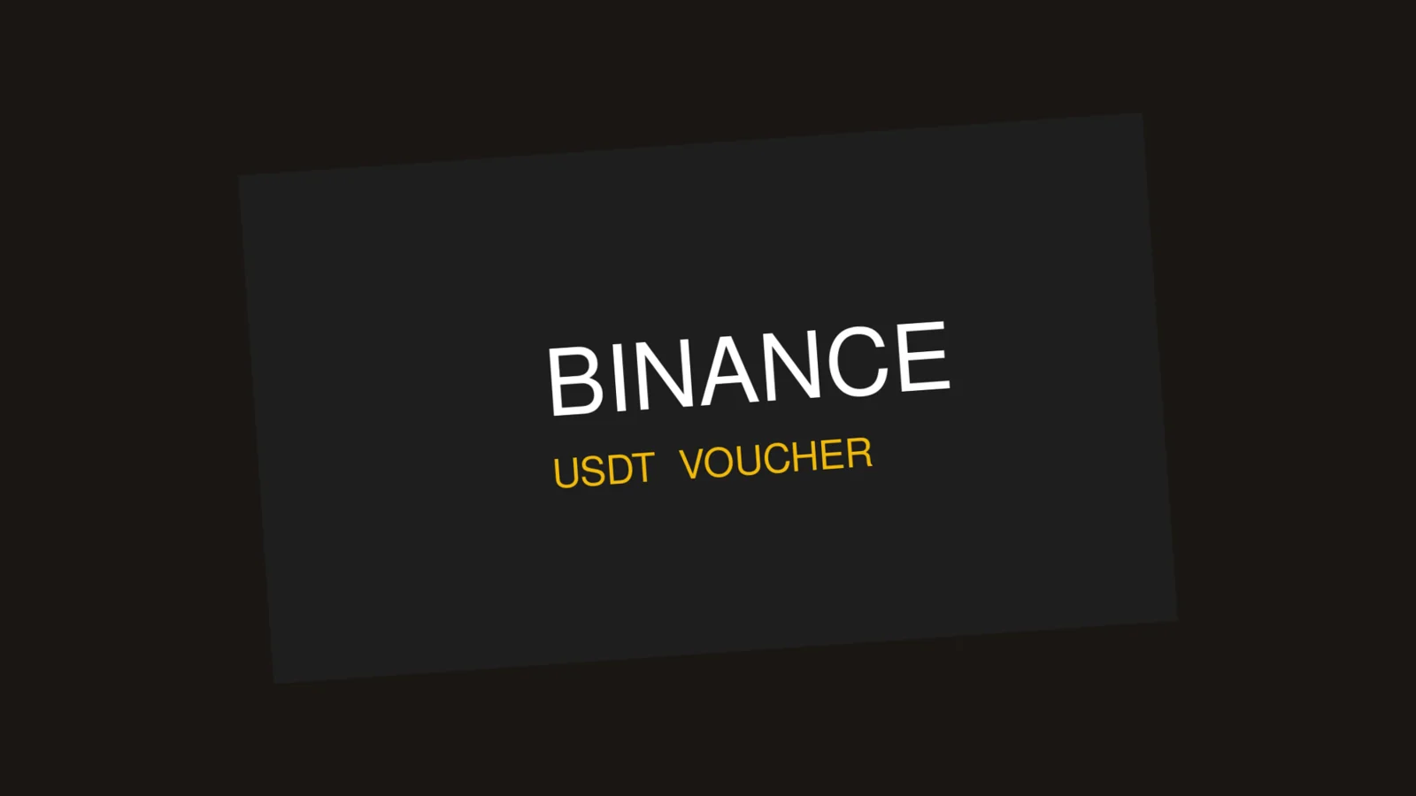Binance Gift Card USDT गिफ्ट कार्ड