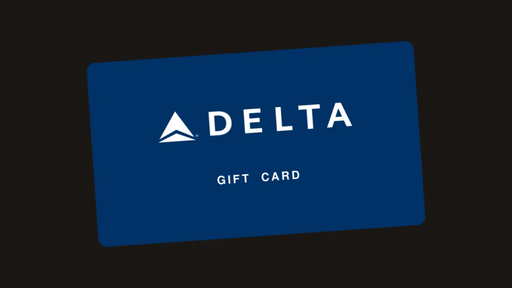 Delta Air Lines gift card