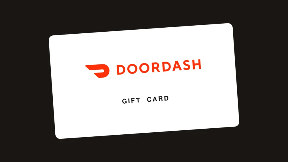 DoorDash gift card