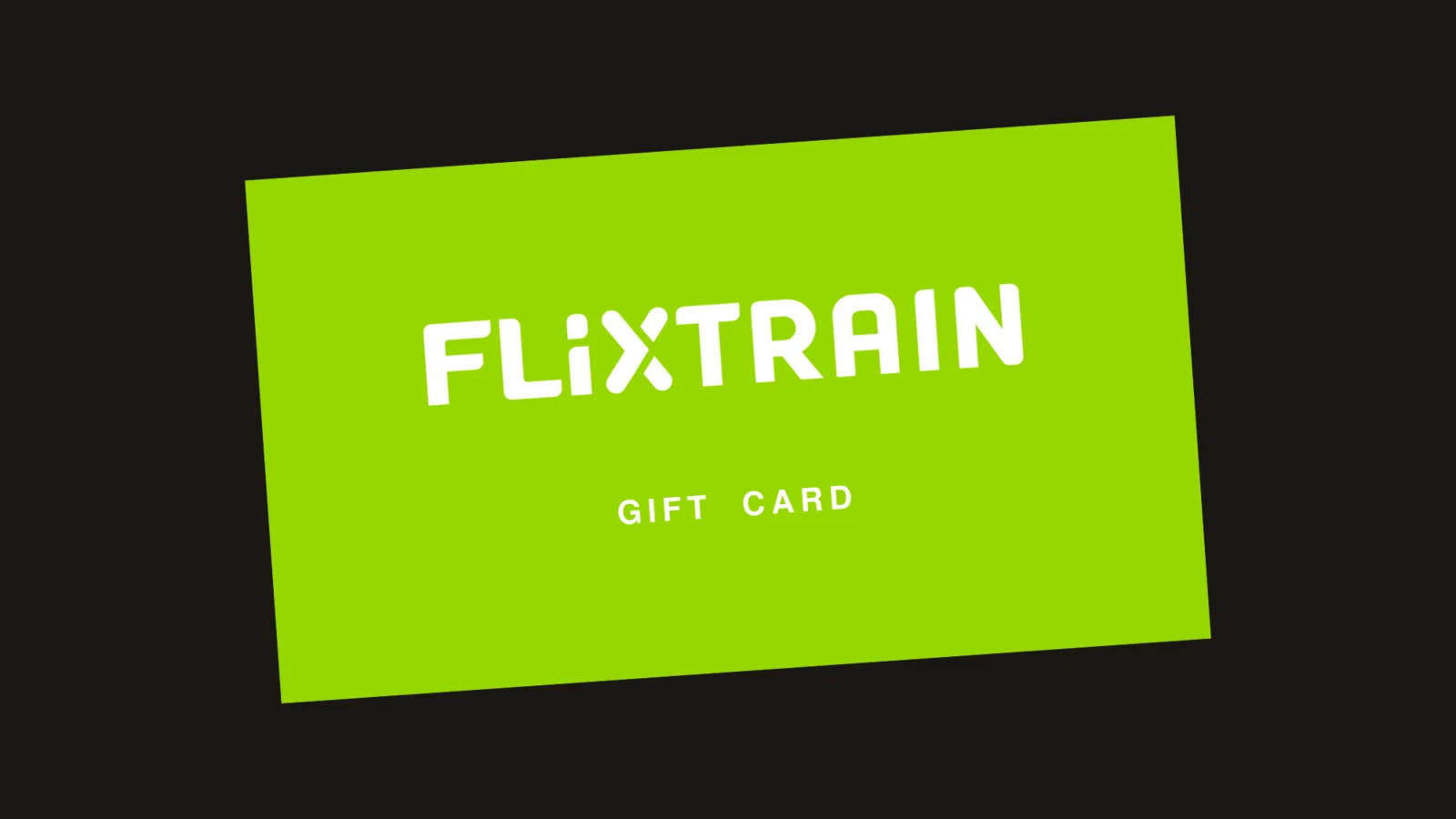 FlixTrain गिफ्ट कार्ड