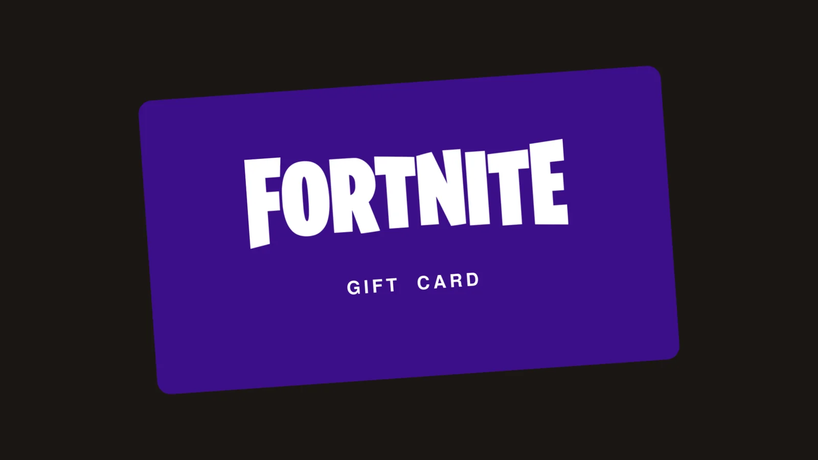 بطاقة هدية Fortnite