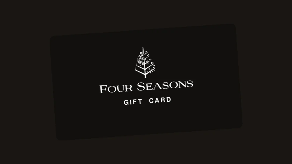 Four Seasons gift card