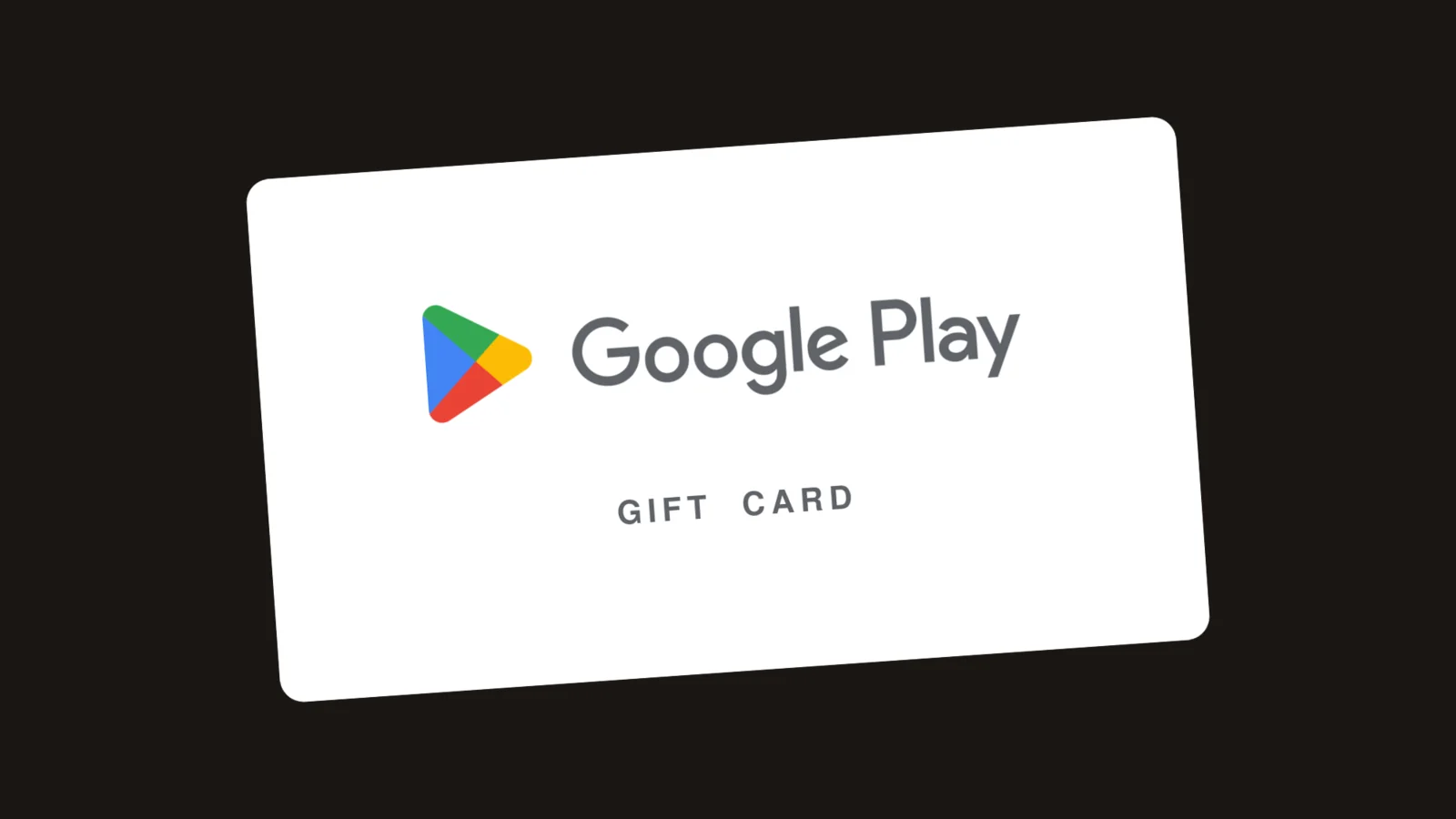 Google Play गिफ्ट कार्ड