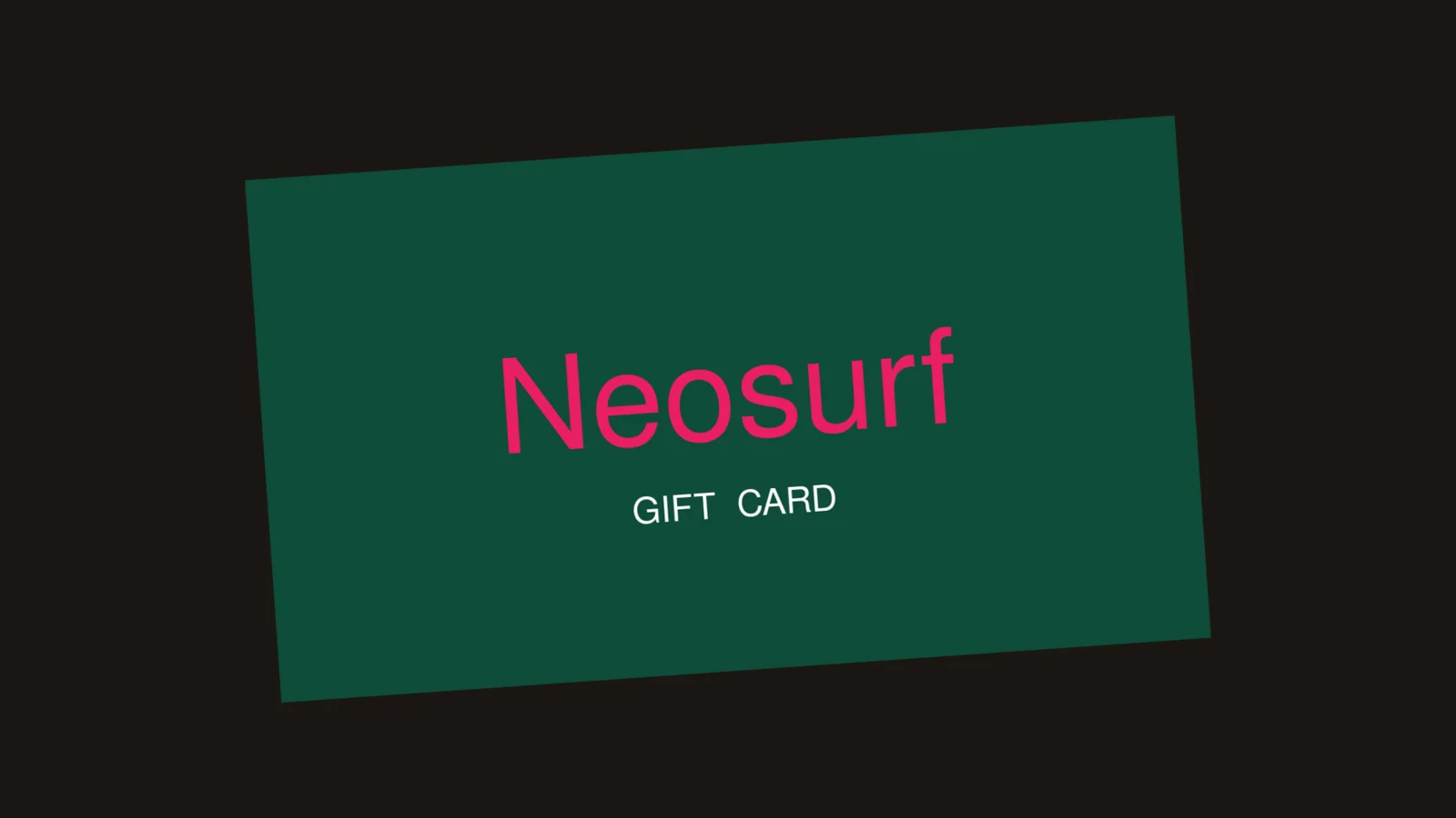 Neosurf गिफ्ट कार्ड