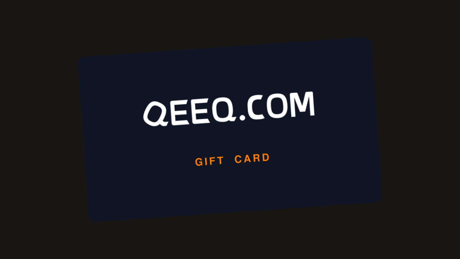 QEEQ गिफ्ट कार्ड