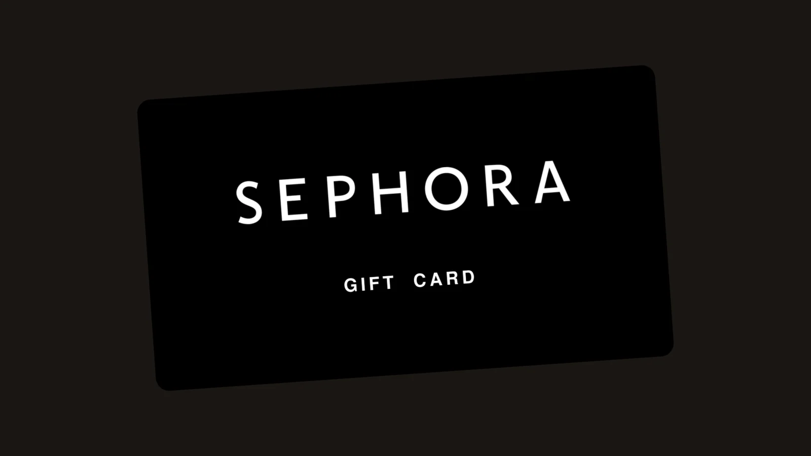 Sephora गिफ्ट कार्ड