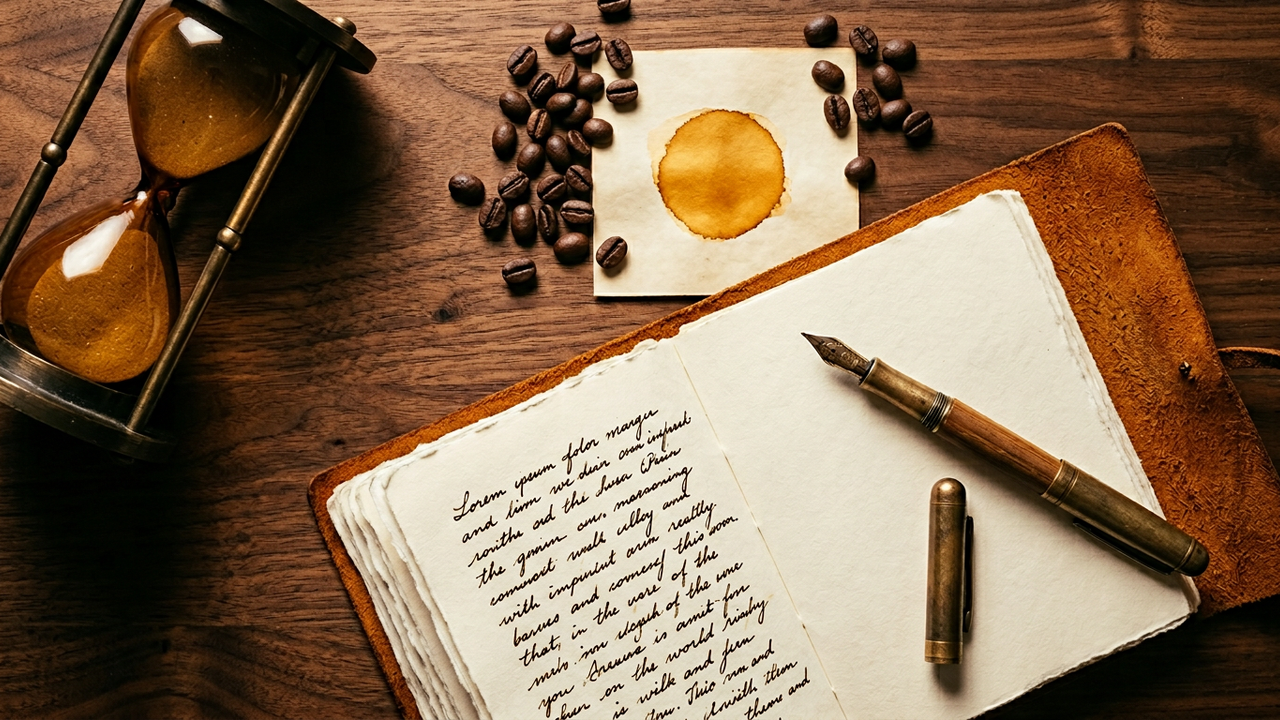 Nature morte du journal éditorial GiftCryp